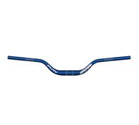 Funn Upturn Manubrio da Mountain Bike ad Alta Alzata con Morsetto da 35mm e Larghezza 800mm, Manubrio Rialzato in Lega Durevole e Leggero per MTB e BMX, Alzata di 75mm Manubri MTB (Blu)