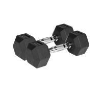 Rebel - Manubrio in ghisa HEX gommato 2 x 4 kg RBA-2325-04
