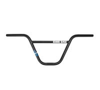 Kink Bmx Williams 2-piece Handlebar Argento 22.2 mm / 235 mm Ed Black