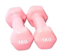 Manubri Manubri Per Manubri Con Rivestimento Esagonale Da 2 Pezzi Scultura Del Corpo Attrezzature Per Il Fitness Domestico Manubri Per Uomini E Donne Manubrio Palestra ( Color : Pink , Size : 2kg(1kg*