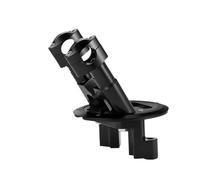 manubri moto bassi Adatto per kit riser manubrio sollevatore KIT RISER POUR GUIDON cuscinetti per rialzo schienale CNC TMAX 500 manubri moto per naked(Black)