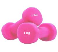 Manubri O Manubrio in Neoprene da Palestra E Home Gym Antiscivolo da 0.5 a 6 kg