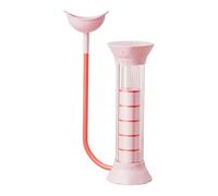Manubri per la respirazione, per allenare la capacità respiratoria addominale, pancia snellente, resistenza alla respirazione (rosa)