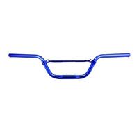 Manubri per moto Adatto per Monkey Bike e scooter elettrico, manubrio alto con traversa, manubrio universale con rialzo da 22 mm manubri moto per scooter(70Cm blue)