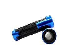 Manubri per moto comodi Adatto Per ZX6R 2000-2018 2019 2020 2021 2022 2023 Manubrio Per Moto, Manubrio Antiscivolo, Estremità Del Coprimanubrio(Blue)