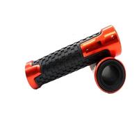 Manubri per moto comodi Adatto Per ZX6R 2000-2018 2019 2020 2021 2022 2023 Manubrio Per Moto, Manubrio Antiscivolo, Estremità Del Coprimanubrio(Orange)