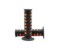 Manubri per moto comodi Manopole Per Manubrio Da Moto DAYTONA, Leva Freno Per Moto Da 7/8 Pollici, Comoda Copertura Per Manubrio, Set Di Impugnature.(Orange)