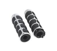 Manubri per moto comodi Manopole Per Manubrio Moto, Impugnatura Terminale Per Manubrio Per Chopper Custom Per Suzuki Boulevard M109R Road Glide, Accessori(25mm chrome)