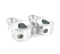 Manubri per moto Compatibile Con Shadow VT750 Per Phantom 2024 25,4 Mm Morsetto Di Sollevamento Manubrio Della Motocicletta Morsetto Estensione Dell'impugnatura Del Manubrio Di Sollevamento(Silver)