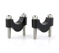 Manubri per moto Compatibile Con Yamaha Per WR400F 1998 1999 2000 22mm 7/8'' Morsetto Di Sollevamento Del Manubrio Della Motocicletta Morsetto Di Estensione Dell'impugnatura Del Manubrio(Black,20mm)