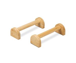 Manubri Piegamenti Maniglie Push Up Allenamento Palestra 10 x 12 x 36 cm Set 2