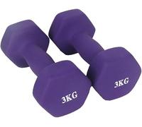 Manubri Set di 2 (1kg-10kg) Sollevamento Pesi Manubrio Set per Me E Wome per L'esercizio della Palestra A Casa Fitess Traiig Weight Liftig, Purple, 3kg