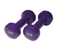 Manubri Yate neopren 2.5kg/pár Colore: viola