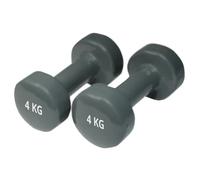 Manubri Yate neoprene 4kg/paio Colore: grigio