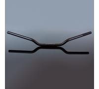 MANUBRIO 7/8 POLLICI (22 MM) MANUBRIO STRADALE NERO ULTRA BASSO COLORE NERO