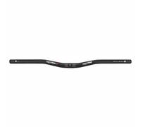 Manubrio a goccia in alluminio (omologato livello 6) Ergotec Low Riser Nero