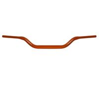 Manubrio Accossato Arancione in alluminio per Aprilia Tuono V4 1100 RF KG del 2018 (CC 1100) diametro Ø28.5x4.5 mm