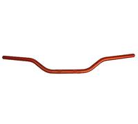 Manubrio Accossato arancione in alluminio per Fantic Section dal 1995 al 1998, diametro 22 mm, altezza media