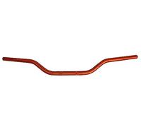 Manubrio Accossato arancione in alluminio per Fantic Trial K-Roo dal 1991 al 1994, diametro 22 mm, altezza media