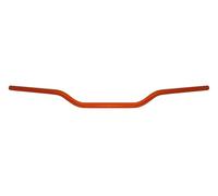 Manubrio Accossato Arancione in alluminio per Kawasaki Versys 650 LE650E del 2015 (CC 650) diametro Ø22x5 mm