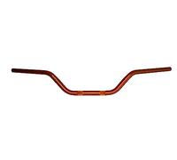 Manubrio Accossato arancione in alluminio per Suzuki DR 125 SF43B del 1991, diametro 22 mm, altezza media