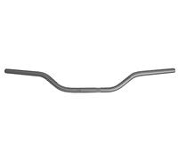 Manubrio Accossato argento in alluminio per Fantic Trial 2/5/7/9 dal 1989 al 1990, diametro 22 mm, altezza media