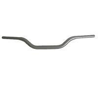 Manubrio Accossato argento in alluminio per Yamaha YZ 250 F dal 2014 al 2018, diametro 28,5 mm, altezza media