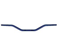 Manubrio Accossato blu in alluminio per Fantic Section dal 1994 al 1997 (CC 50), diametro 22 mm, altezza bassa