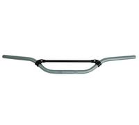 Manubrio Accossato in alluminio anodizzato Titanio con Traversino per Honda XLV Varadero del 2007 (CC 125) Altezza Alta