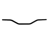 Manubrio Accossato nero in alluminio per Beta TR 34 dal 1987 al 1989 (CC 240), diametro 22 mm, altezza bassa
