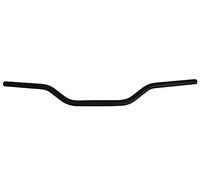 Manubrio Accossato nero in alluminio per Fantic Trial K-Roo dal 1991 al 1994 (CC 249), diametro 22 mm, altezza media