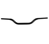 Manubrio Accossato Nero per Moto Morini Scrambler, Piega Bassa, in alluminio, diametro 28,5 mm