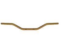 Manubrio Accossato oro in alluminio per Fantic Section dal 1994 al 1997, diametro 22 mm, altezza bassa