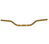 Manubrio Accossato oro in alluminio per Yamaha XT 500 dal 1976 al 1989, diametro 22 mm, altezza media
