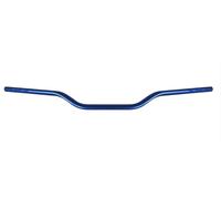 Manubrio Accossato per Moto 7/8" 22 mm Manubri Drag Bars Universale per Cafe Race Bobber Motocross Dirt Pit Bike ATV Ebike Mini Bike-Blu