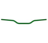 Manubrio Accossato per Moto 7/8" 22 mm Manubri Drag Bars Universale per Cafe Race Bobber Motocross Dirt Pit Bike ATV Ebike Mini Bike-Verde
