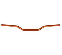 Manubrio Accossato per Moto, Manubri Piega Bassa 7/8" Universale compatibile con SX EXC CRF YZF KXF KLX RMZ DRZ Pit Bike Dirt Bike ATV Quad Motocross diametro 22 mm-Arancione