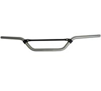Manubrio Accossato Silver con Traversino per Honda XR 650, Piega Alta, in alluminio, diametro 22 mm