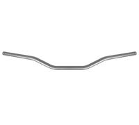 Manubrio Accossato Silver in alluminio per Royal Enfield Interceptor 650 GT 650-1 del 2018 (CC 650) diametro Ø22x5 mm