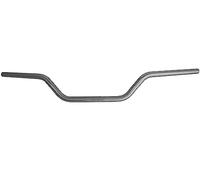 Manubrio Accossato Silver per Husqvarna Te 450, Piega Alta, in alluminio, diametro 22 mm