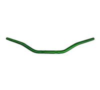 Manubrio Accossato verde in alluminio per Beta Super Trial dal 1992 al 2001, diametro 22 mm, altezza alta