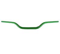 Manubrio Accossato Verde in alluminio per Kawasaki Z 900 50th Anniversary/Performance ZR900P del 2022 (CC 900) diametro Ø28.5x4.5 mm