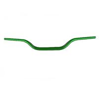 Manubrio Accossato verde in alluminio per Ktm Rally Factory Replica dal 2007 al 2010, diametro 28,5 mm, altezza media