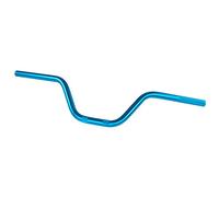 Manubrio Alluminio Moto ATV Scooter Piega Alta 22 mm universale Blu