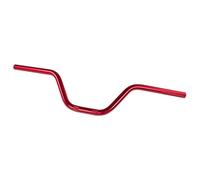 Manubrio Alluminio Moto ATV Scooter Piega Alta 22 mm universale Rosso