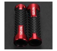 Manubrio antiscivolo per moto Impugnatura manubrio PER Keeway RKF125 RKF 125 2018 2019 2020 2021 2022 2023 2024 Accessorio Per Moto Tappi Terminali Per Manubrio 22MM Manopole Per Manubrio(Handle red)