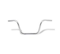 Manubrio apehanger cromato diametro Ø1”(25 mm) altezza 25 cm con fossette per HD