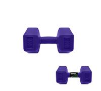 Manubrio Attrezzo Peso per Palestra Blu 3 Kg