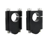 Manubrio Bar Risers Per Arctic Cat 1000 Per Thundercat Per DVX400 Moto 7/8 "22mm Riser Manubrio Montaggio Fat Bar Manubrio Morsetti Adattatore Altezza Moto(Black Riser 40mm)