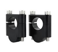 Manubrio Bar Risers Per Arctic Cat 1000 Per Thundercat Per DVX400 Moto 7/8 "22mm Riser Manubrio Montaggio Fat Bar Manubrio Morsetti Adattatore Altezza Moto(Black Riser 30mm)